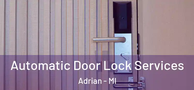 Automatic Door Lock Services Adrian - MI
