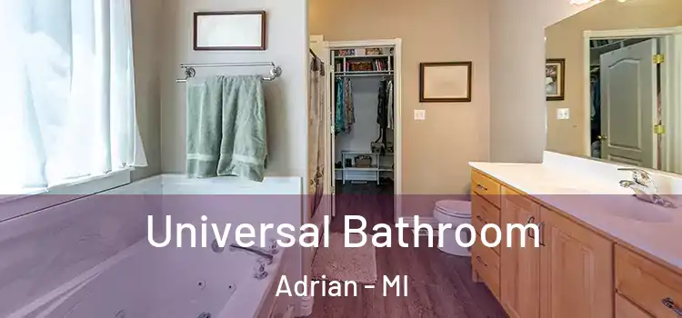 Universal Bathroom Adrian - MI